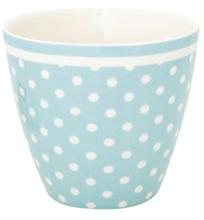 Bild Greengate Lattemugg Pale Blue Spot