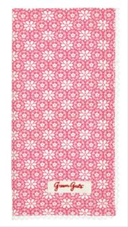 Bild Greengate Brödkorgsduk/servett Angelina Blue 40 x 40 cm