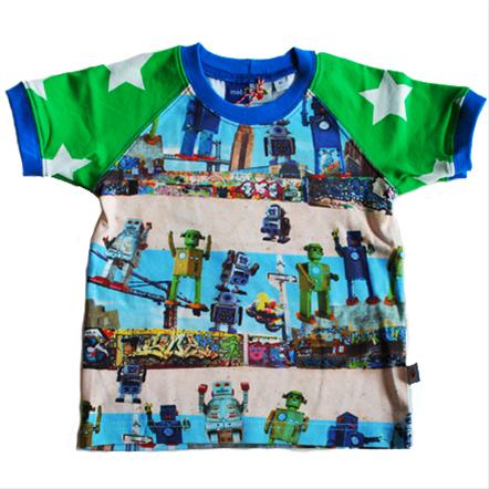 Bild Molo-T-shirt med robots