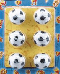 Bild Tårtljus 6 Fotbollar