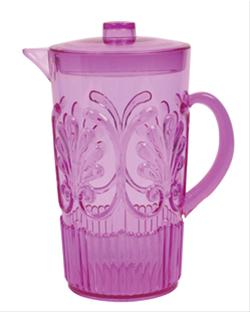 Bild Rice Akryl Kanna Lila genomskinlig