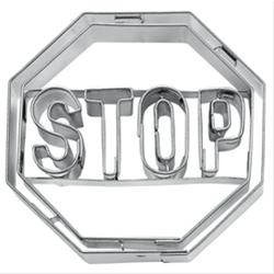 Bild Kakform STOP skylt 5 cm