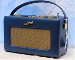 Bild Roberts Radio R250 Jaguar Blue Äkta Läder