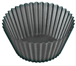 Bild Lékué Bull/Muffinsformar Silikon 12 st, Svart