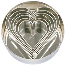 Bild Kakformar Hjärtan 6 st i förvaringsask