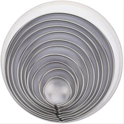 Bild Kakformar Runda 10 st i förvaringsask