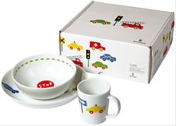 Bild Rörstrand Karin Mannerstål Barnservis 3 delar Kanin