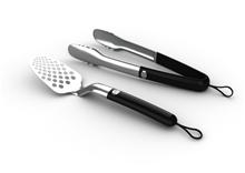 Bild Weber Style Tools Soft Touch BBQ Set Svart