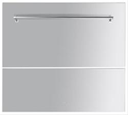 Bild Smeg Frontpanel KIT93624X, Rostfri 90 cm - Höjd: 36 cm + 24 cm