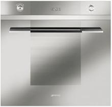 Bild Smeg Linea SCP108SG2 Pyrolytisk Multifunktionsugn 60 cm Silverglas - 8 funktioner