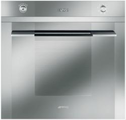 Bild Smeg Linea SCP108-2 Pyrolytisk Multifunktionsugn 60 cm Rostfri - 8 funktioner