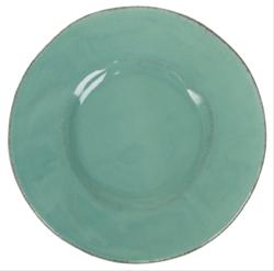 Bild Rice italienska porslin assiette Jadegrön