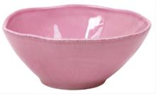 Bild Rice italienska porslin stor skål Rosa