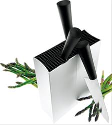 Bild Eva Solo Knivblock Rakt Aluminium