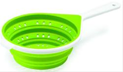 Bild Chef´n Durkslag Hopfällbart 20cm Grön/Vit