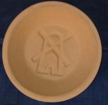 Bild Jäskorg Rund med Kvarnmönster för 1000g deg