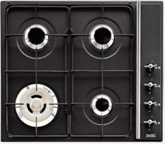 Bild Smeg Colonial Gashäll HB64CAS3 60 cm Antracit Silverbeslag