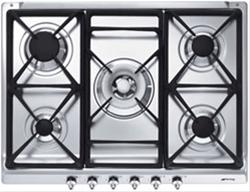 Bild Smeg Classic Gashäll SE70SGH-5 70 cm Rostfritt