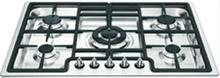 Bild Smeg Classic Gashäll PGF75F3 70 cm Rostfritt Planmontering