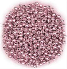 Bild Sockerpärlor, rosametallic - 100 g