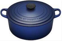 Bild Le Creuset Rund Gryta 26 cm 5,3L Koboltblå