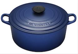Bild Le Creuset Rund Gryta 24 cm 4,2L Koboltblå
