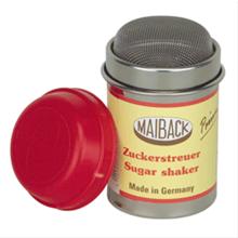 Bild Ströare med nät och lock, Rostfri 150 ml