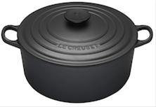 Bild Le Creuset Rund Gryta 24 cm 4,2L Svart Matt