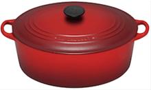 Bild Le Creuset Oval Gryta 31 cm 6,3L Röd
