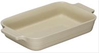 Bild Le Creuset Rektangulär Form 26 cm Creme