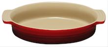 Bild Le Creuset Oval Form 28 cm Röd