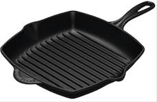 Bild Le Creuset Kvadratisk grillpanna 26 cm Svart Blank