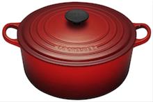 Bild Le Creuset Rund Gryta 26 cm 5,3L Röd - Kampanjpris!