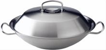 Bild Fissler Orginal Pro Wok med Rostfritt lock, Dia 30 cm