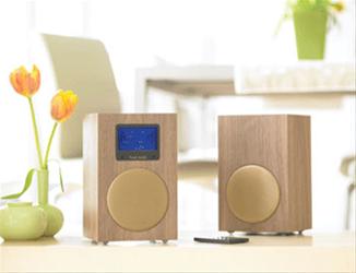Bild Tivoli Audio Networks Internetradio Stereo Walnut - Tivoli Audio