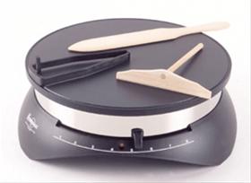 Bild Stekhäll Elektrisk Dia 33 cm - För Creps, Sveler, Tunnbröd, pannkakor