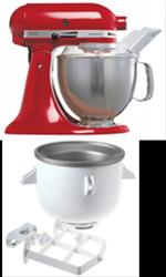 Bild KitchenAid Assistent + Icecream Maker - Kitchen Aid, Creme