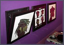 Bild Art Vinyl Ram Svart - 3 pack - Art Vinyl