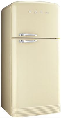 Bild Smeg FAB40 Kyl/Frysskåp 77cm Creme - Smeg