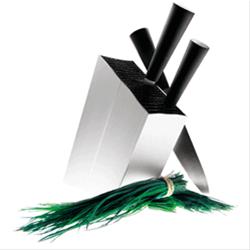 Bild Eva Solo Knivblock Lutande Aluminium - Eva Solo