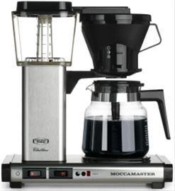 Bild Moccamaster KB741 Clubline Borstad aluminium - Moccamaster