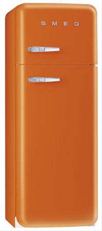 Bild Smeg FAB30 Kyl/frysskåp Orange - Smeg