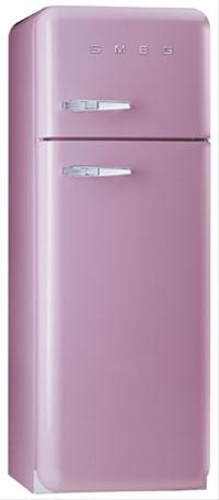 Bild Smeg FAB30 Kyl/frysskåp Rosa - Smeg