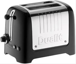 Bild Dualit Lite Brödrost 2-skivor High Gloss Svart - Dualit