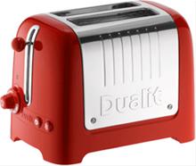 Bild Dualit Lite Brödrost 2-skivor High Gloss Röd - Dualit