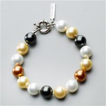 Bild Bryssel armband brun blandad