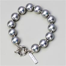 Bild Bryssel armband ljusgrå