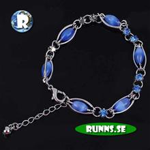 Bild Armband -  Opal (blå)