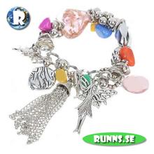 Bild Armband - Big heart (Rosa)