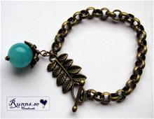 Bild Armband - Jade (Turkos)